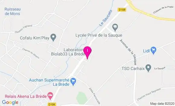 Localisation Magali Salque
