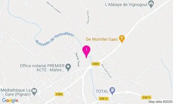 Localisation Vincent Tourette