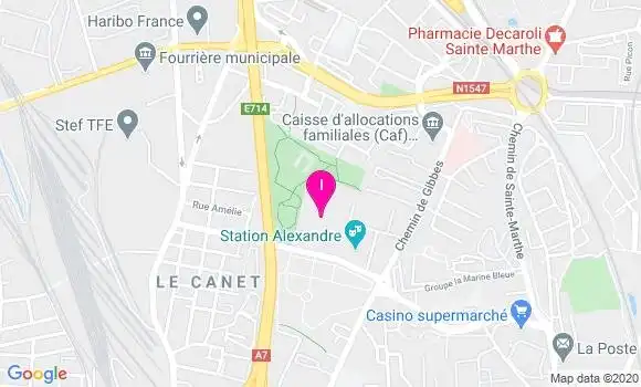 Localisation Ferielle Benrachah