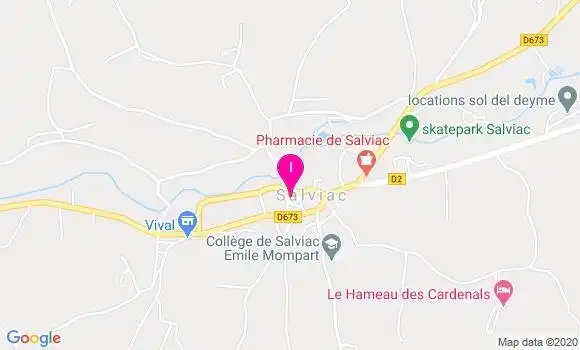 Localisation Marie Delcasse