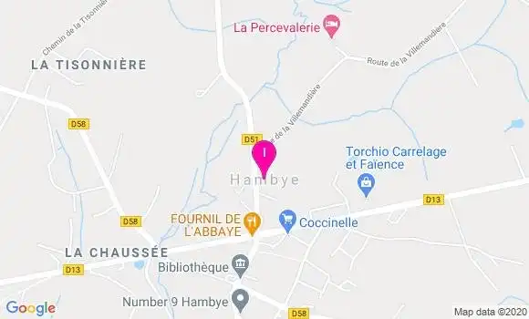 Localisation Marlene Desvages