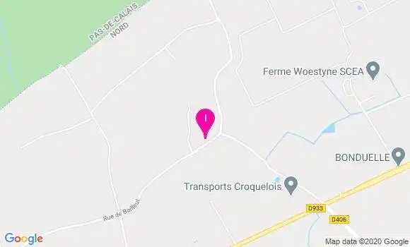 Localisation Laurine Dubrulle