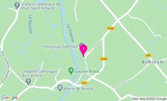 Localisation Ophelie Delquignie