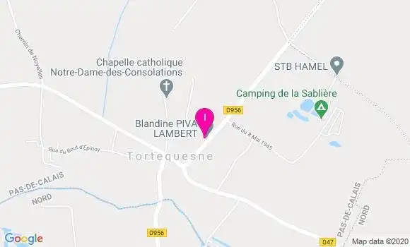 Localisation Blandine Piva Lambert
