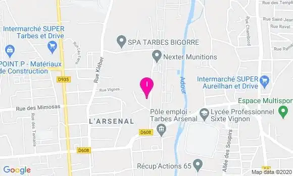 Localisation Carole Laran Duteich