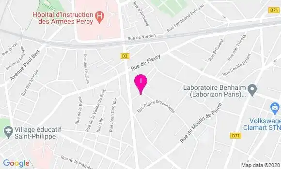 Localisation Geraldine Durand