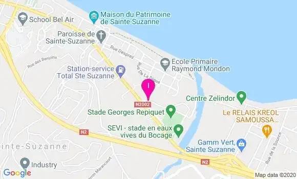 Localisation Marina Payet