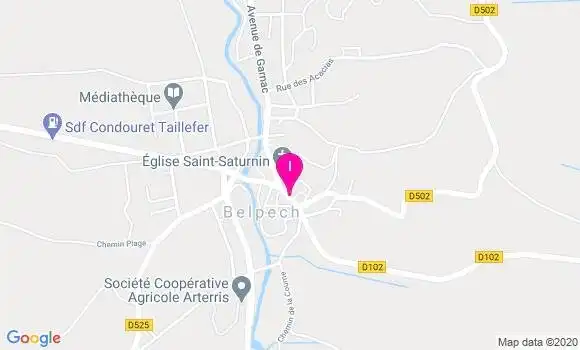Localisation Pascal Audabram