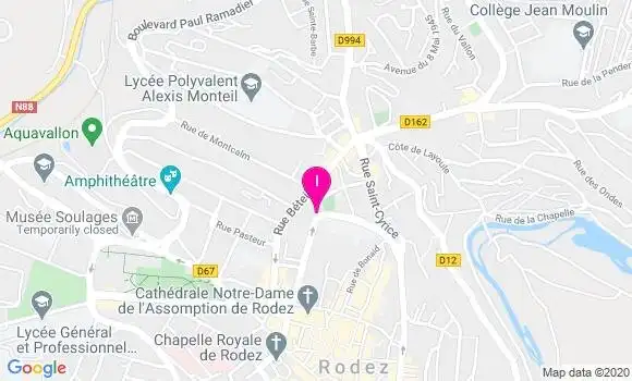 Localisation Laetitia Bastide