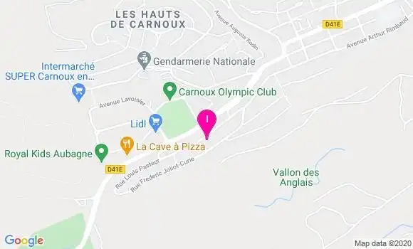 Localisation Regine Rastoll