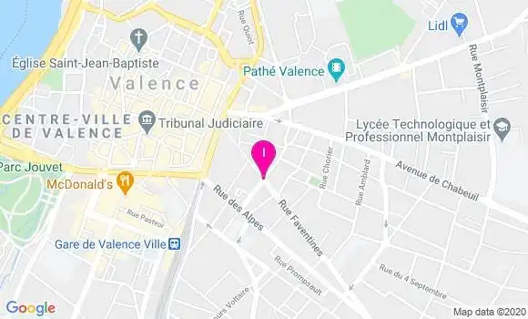 Localisation Elodie Gehin