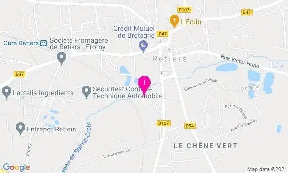 Localisation Kevan Gatel