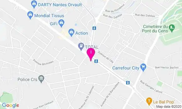 Localisation Arnaud Beaufils