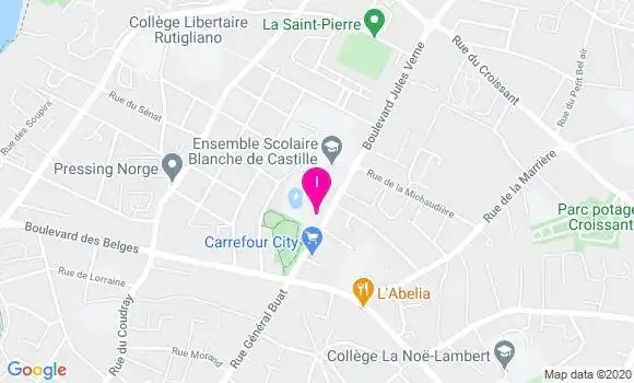 Localisation Amandine Pons