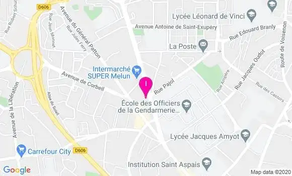 Localisation Caroline Gaudu