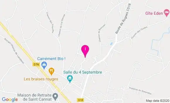 Localisation Christine Piccirillo