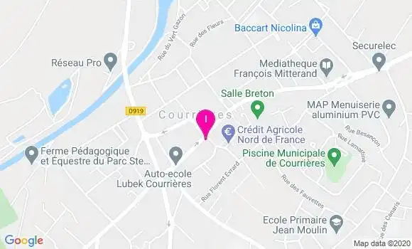 Localisation Ludivine Lhomel