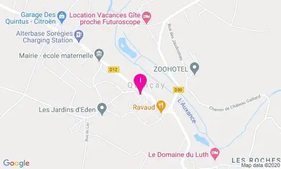 Localisation Sandrine Anquetil