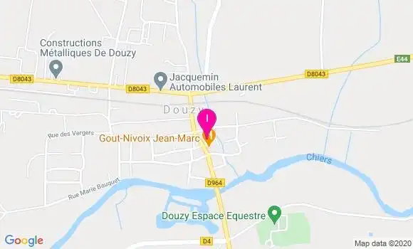Localisation Eleonore Dherbomez