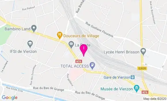 Localisation Camille Salle