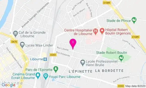 Localisation Aurelie Rondier
