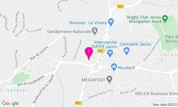 Localisation Eugenie Estan
