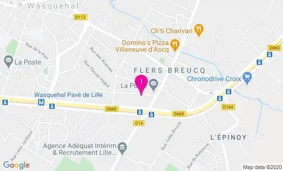 Localisation Claudine Dupont