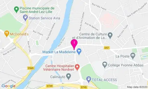 Localisation Anthony Marchal