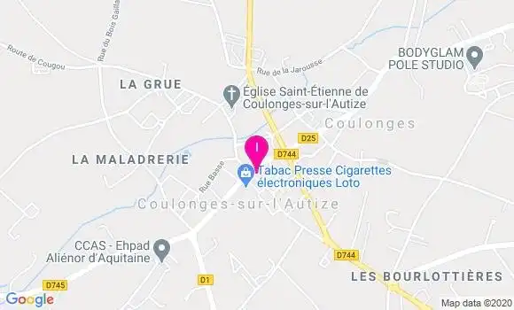 Localisation Sonia Rataud