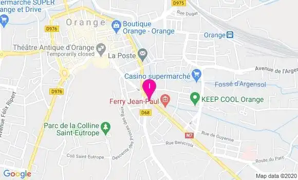 Localisation Corinne Pele