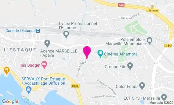 Localisation Muriel Inard