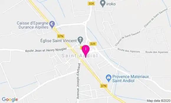 Localisation Aurore Vidal