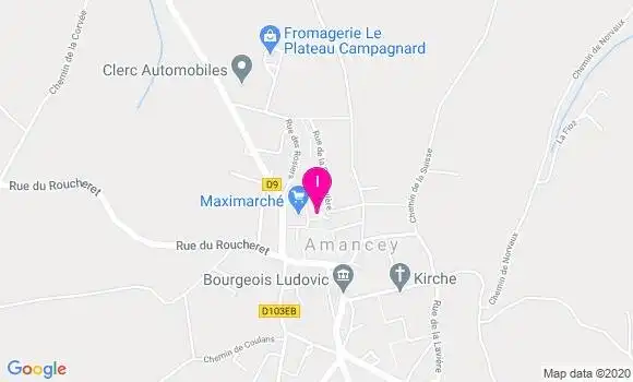 Localisation Angeline Dody