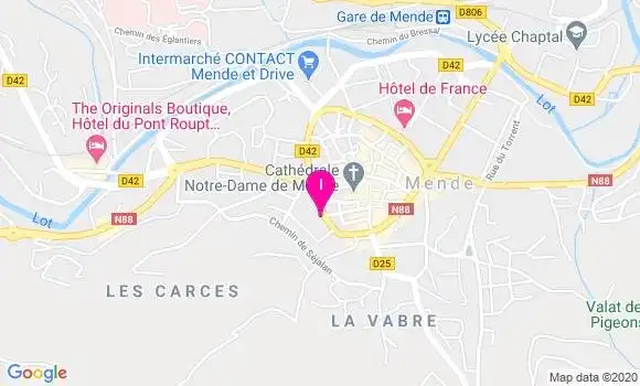 Localisation Claire Thimonier