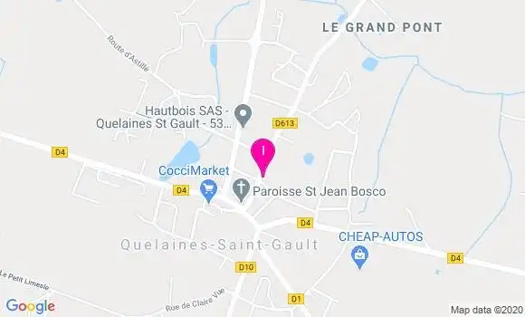 Localisation Magali Bellier