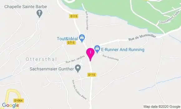 Localisation Marie Sandrine Gruber