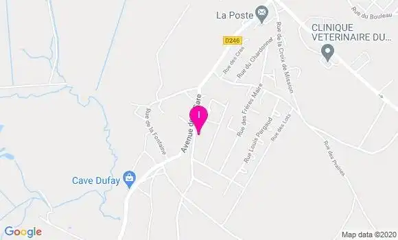 Localisation Olivia Nommay