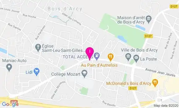 Localisation Adrien Charpentier