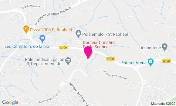 Localisation Emmanuelle Youssef