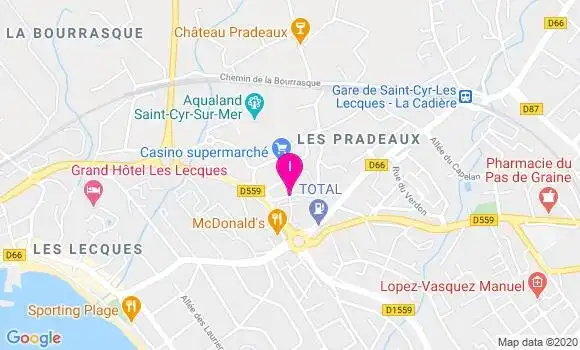 Localisation Emeline Bozso Fouque