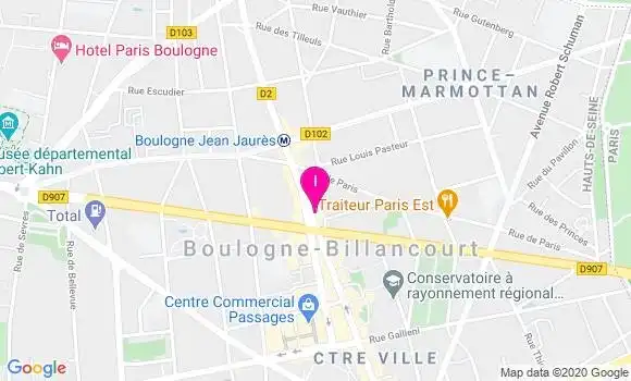 Localisation Marie Mercedes Delpierre