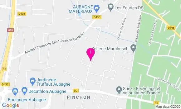 Localisation Sandrine Chambeu