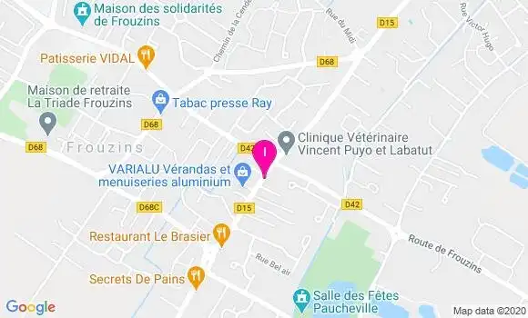 Localisation Frieda Goncalves