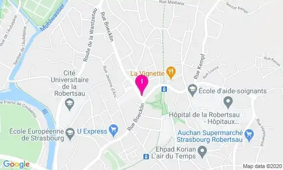 Localisation Amelie Mailhe