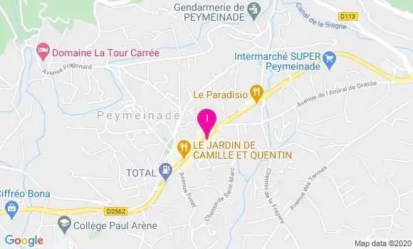 Localisation Marie Baretti