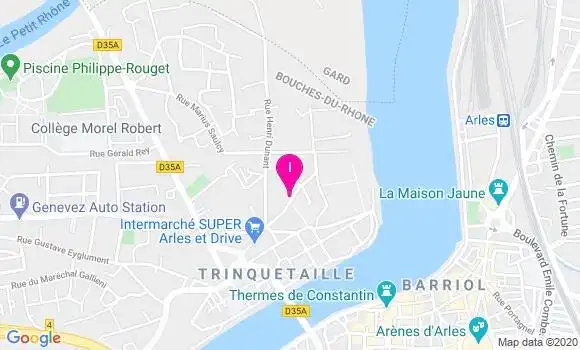 Localisation Laetitia Martin