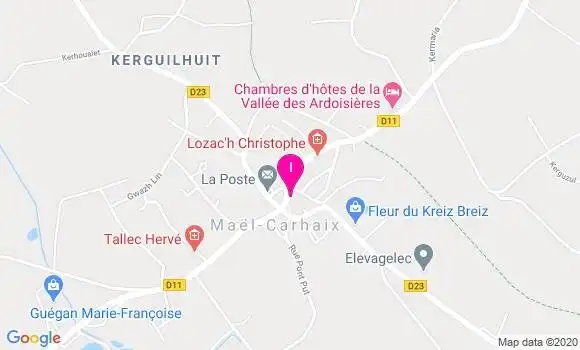 Localisation Gaelle Quemener