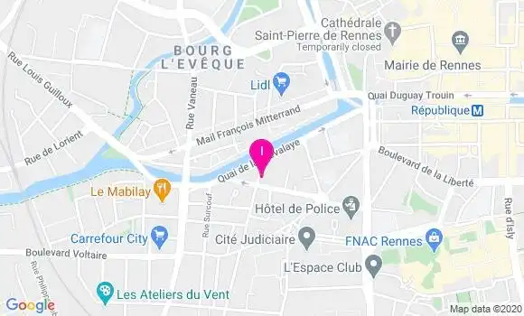 Localisation Benjamin Legrain