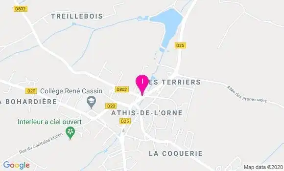 Localisation Amelie Dufresne