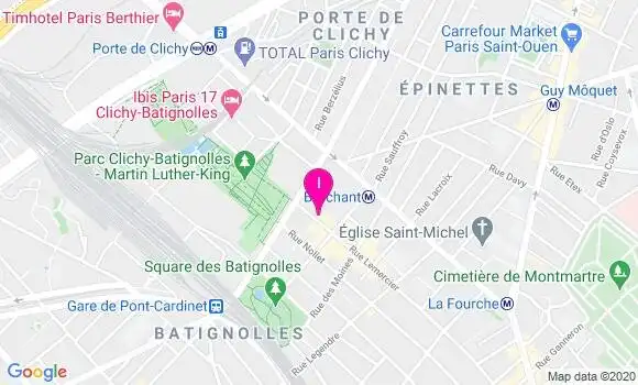 Localisation Sandrine Ollier